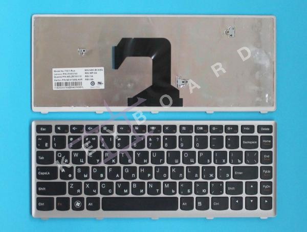 Клавіатура до ноутбука Lenovo Ideapad U410